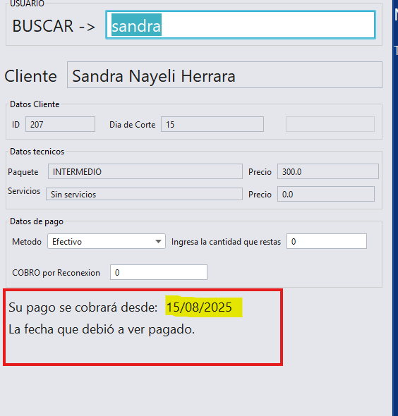 Alerta de Adeudo