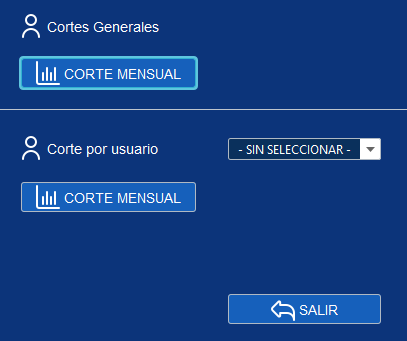 Panel cortes de caja